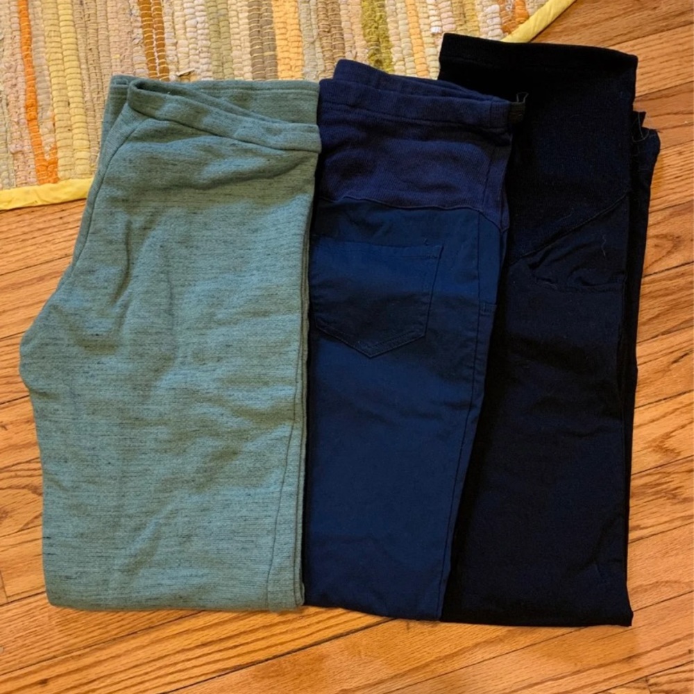 3 pairs of maternity pants